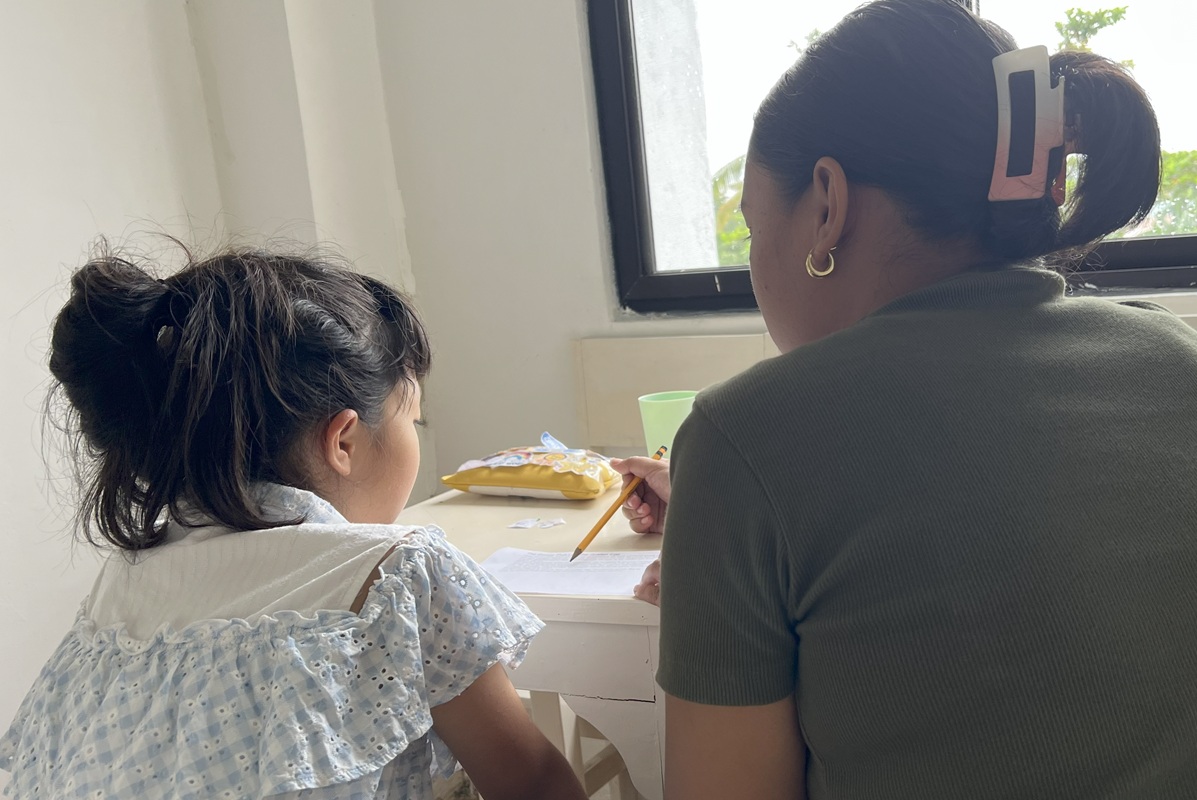 親子留学の写真