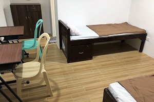 清潔感のある宿舎内装。ドゥマゲテ（ドゥマゲッティ）留学の快適な滞在をサポート